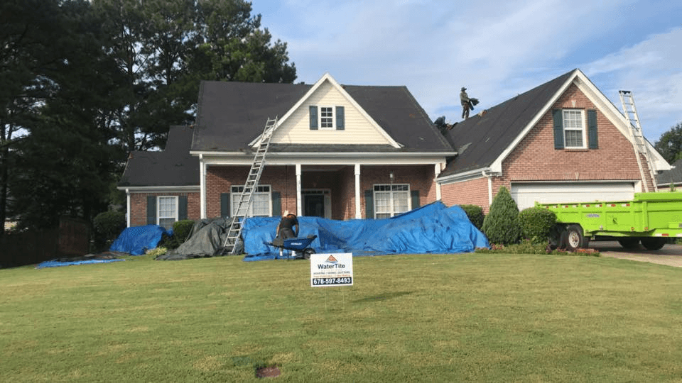 A fantastic grey roof restoration in order
