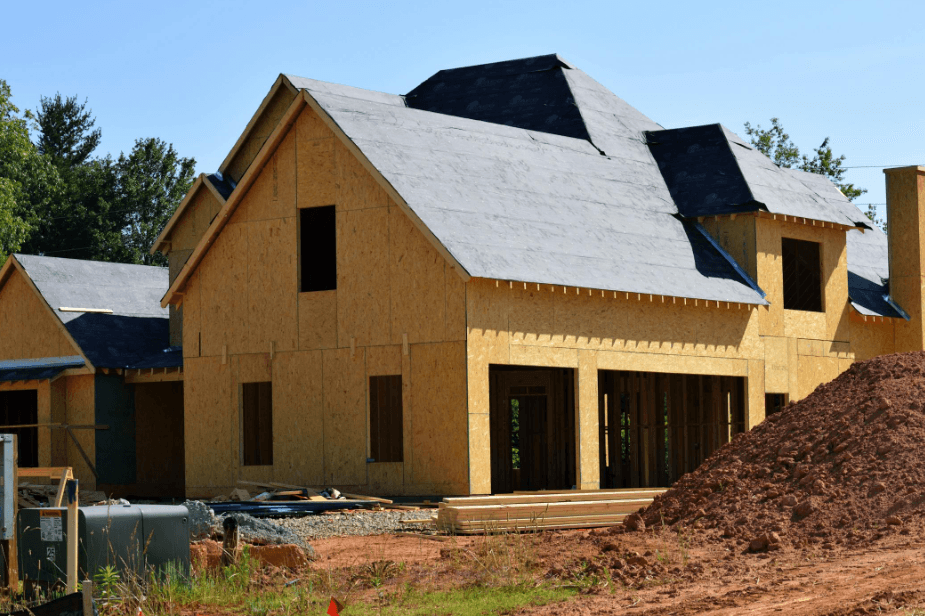 This image shows a house in broad-day-light.